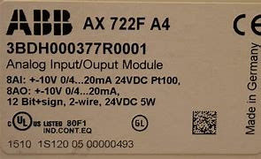 Módulo I O Digital AX722F Versão Tipo A Caixa Original Nova