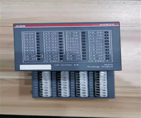 AO523 ABB - Módulo de saída analógica 1SAP250200R0001 Módulo de alimentação redundante