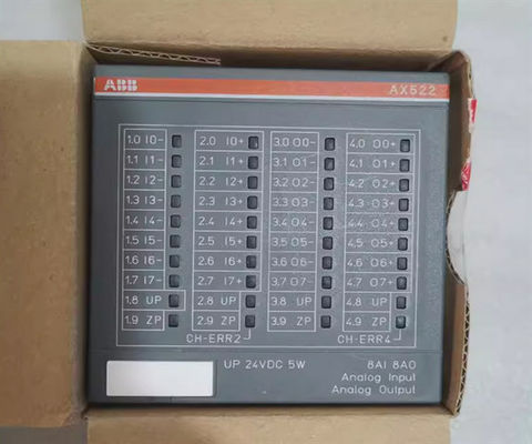 Dispositivos ABB 1SAP250000R0001 AX522:S500 Módulo de entrada/saída analógico