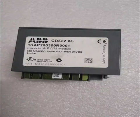 Dispositivos ABB 1SAP260300R0001 CD522 HIGH-SPD-CNTR/PWM AC500 PLC I/O