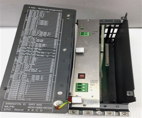 Siemens 6DD1682-0CG0 SIMATIC TDC, Rack UR6021 Módulo de alimentação redundante