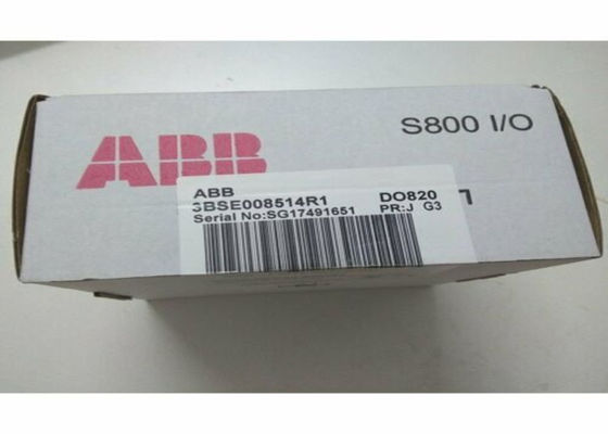 3BSE008514R1 DO820 Digital Output Relay 8 ch Canais isolados galvânicos individualmente