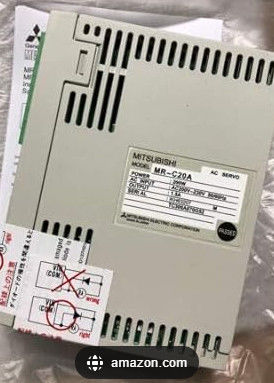 Mitsubishi 3 fase Amplificador Industrial MR-C20A-UE Servo Motor Drive 200W Saída 1.5A 3AC
