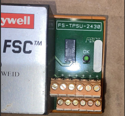 Módulo do sistema de gestão da segurança da Honeywell FS-TPSU-2430 Voltagem de entrada de 18 a 36VDC