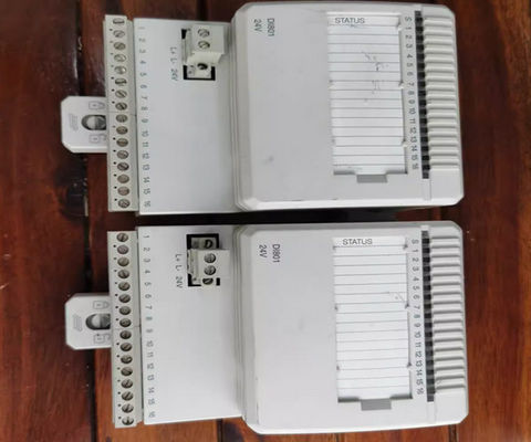 ABB DI801 3BSE020508R1 Entrada digital 24V 16 ch Módulo de alimentação redundante