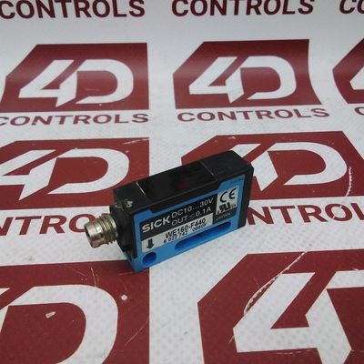SICK WS/WE160-F440 Sensor óptico plástico vermelho visível de 680 nm com 15 mm