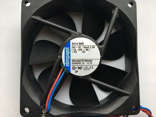 Compacto 3414 NHH ventilador centrífugo industrial com 35000 horas de vida útil L10