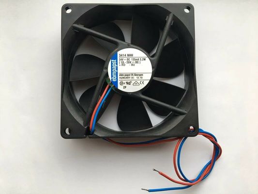 Compacto 3414 NHH ventilador centrífugo industrial com 35000 horas de vida útil L10