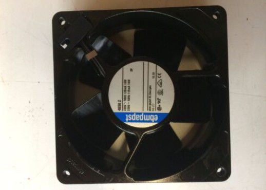 EBMPAPST 4656 Z Ventilador centrífugo industrial com impulsionador de aço preto pintado