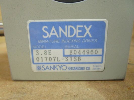 Sankyo 3.8E 01707L Dispositivos de indexação Sandex de desempenho superior