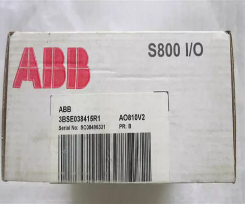 3BSE038415R1 ABB AO810V2 Módulo de alimentação redundante de saída analógica