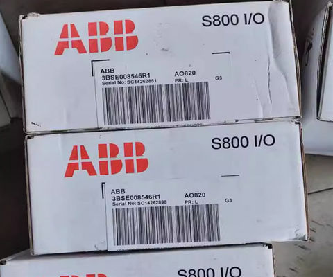 3BSE008546R1 ABB AO820 Módulo de alimentação redundante de saída analógica
