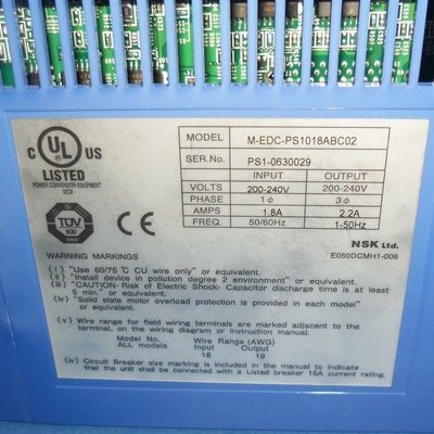 M-EDC-PS1012AB502 MEDC MITSUBISHI Plataforma de Controlador Industrial Servo Drive