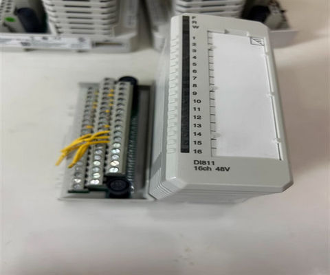 ABB DI811 3BSE008552R1 PR:C Módulo PLC DI 811 S800 Entrada digital 48V 48V