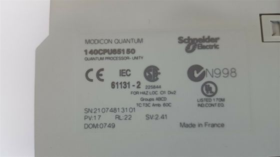 140CPU65150 2 racks locais de servo industrial