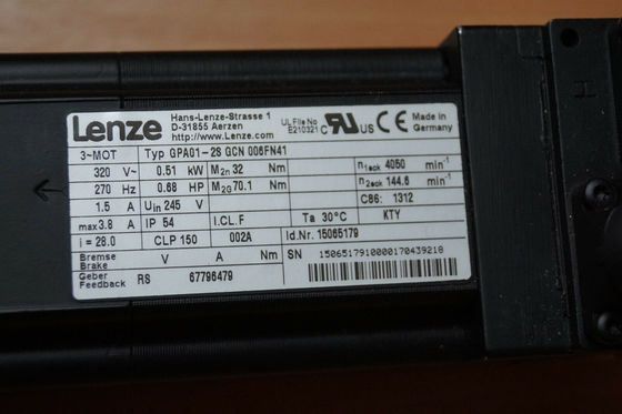 Lenze GPA01-2S GCN 006FN41 1 kg = 2,2046 lb = 35,2740 oz