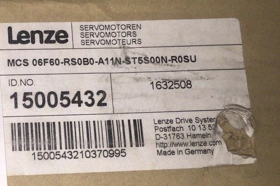 Lenze MCS 06F60-RS0B0-A11N-ST5S00N-R0SU Servomotor síncrono
