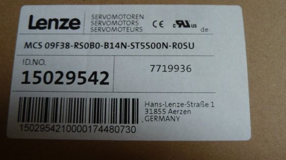 LENZE MCS 09F38-RS0B0-B14N-ST5S00N-ROSU Corrente nominal 2.5