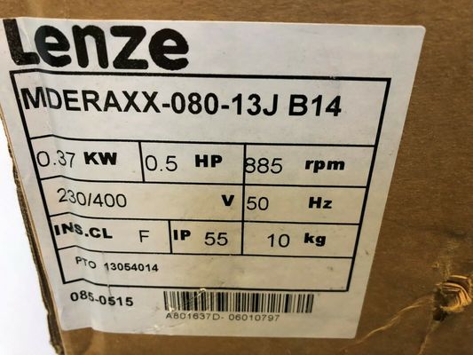 LENZE MDERAXX-080-13J Corrente nominal 1.5A Servo-acionadores industriais