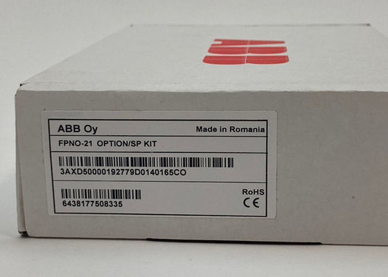 ABB 3ABD50000192779 Adaptador Ethernet FPNO-21 País de origem: China (NC)