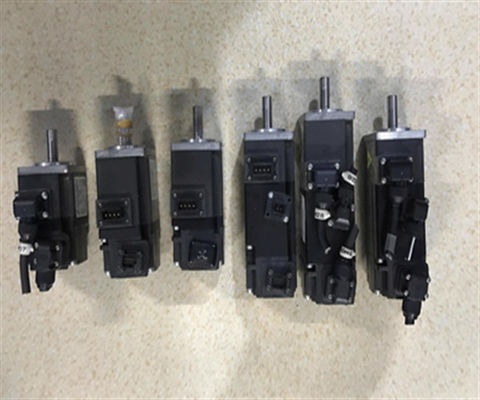 0.2kW de potência nominal Servomotor industrial com concepção de 3 fases e corrente de 1,5 AMP