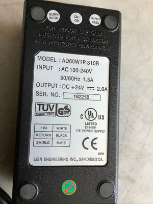 Omron 97-100004-15 1.5A IP65 Motor robótico à prova d'água com poupança de energia 60HZ