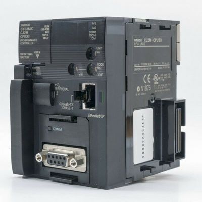 Omron CJ2M-CPU33 Tempo de sobrecarga do sistema 270 μs Controlador programável