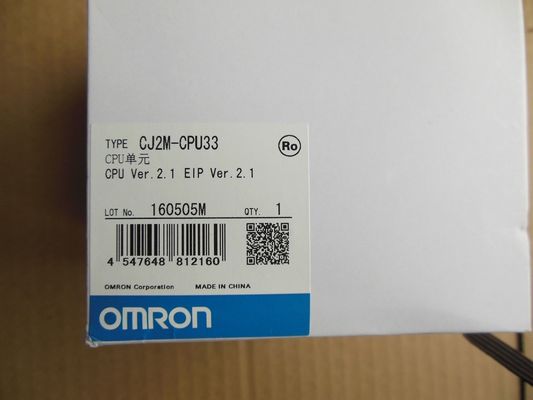 Omron CJ2M-CPU33 Tempo de sobrecarga do sistema 270 μs Controlador programável