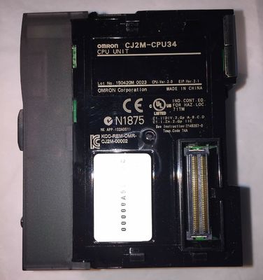 Omron CJ2M-CPU34 Controlador programável de corrente 5A