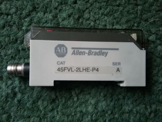 Sensor de fibra óptica compacto DIN para automação industrial