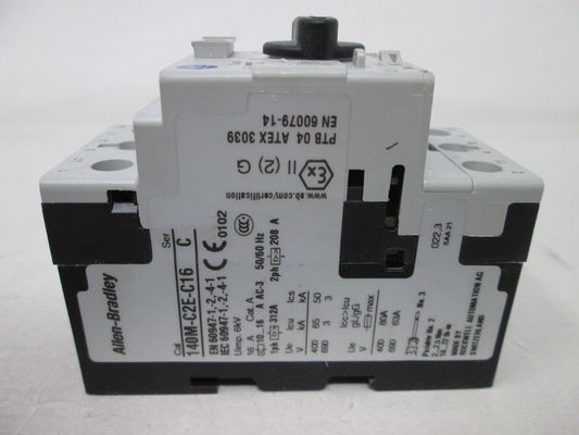 Interruptor compacto e durável AB 140M-C2E-C16 com certificação CE