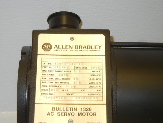 AB 1326AB-A3E-11SERV MTR 48-IN-LB 3K-RPM STD INCH Limit Switch com 115V de tensão nominal de CC