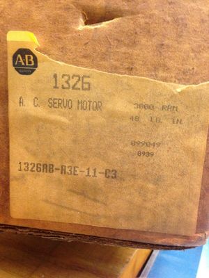 Série AB 1326AB-A3E-11-C3 Torque Plus, Servomotores AC