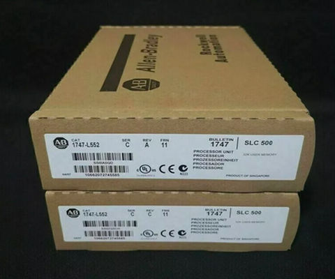 Allen Bradley 1747-L552 Série PLC CPU para uso com SLC 500 Série, saída digital
