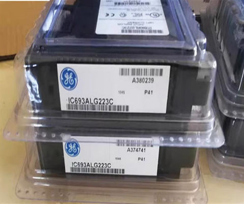Modulo de entrada de tensão analógica de 16 canais da GE Fanuc IC693ALG223 para dispositivos de E/S remotos