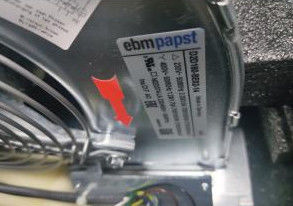 Ventilador de refrigeração do inversor da Siemens Soprador centrífugo D2D160-BE02-14 220/400V