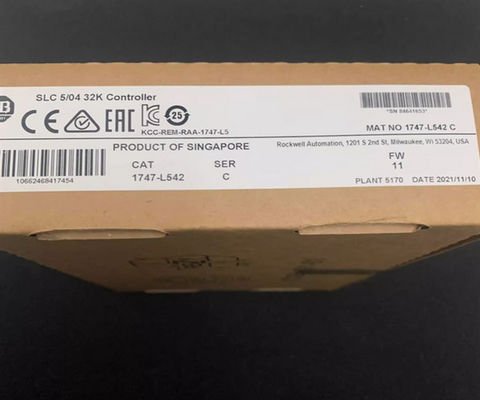 Allen Bradley 1747-L542 Modulo de Controlador SLC 500 Hardware Modular