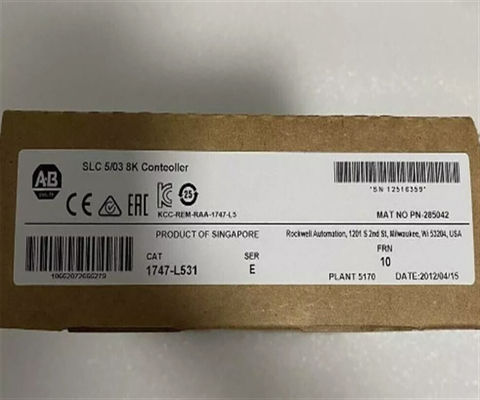 Allen-Bradley 1747-L531 SLC 500 Processador PLC Automatização Rockwell
