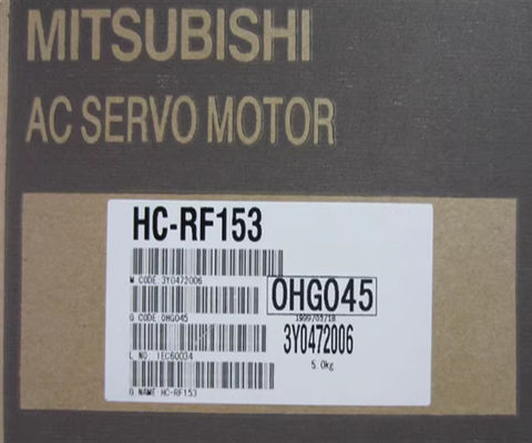 200-230 VAC Mitsubishi HC-RFS153 Servomotor de saída nominal de 1.500 W Servomotores industriais