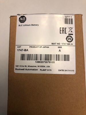 Compact Design AB 1747-BA CompactLogix Bateria 3V para fácil instalação