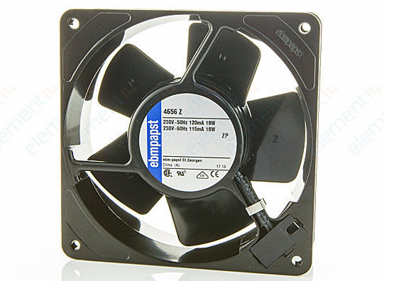 0.540 Kg DC Axial Compact Fan Com Exhaust Over Struts Direção do fluxo de ar