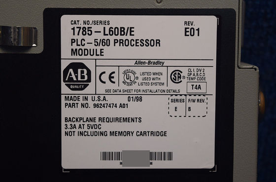 Allen-Bradley 1785-L60BE Controladores programáveis PLC-5 melhorados
