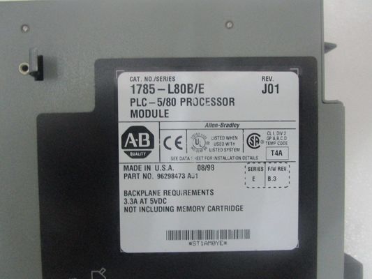 ALLEN-BRADLEY 1785-L80B Controladores programáveis PLC-5 aprimorados e Ethernet