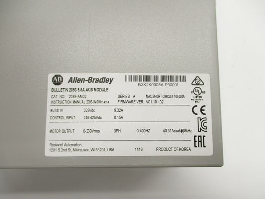ALLEN-BRADLEY 2093-AM02 Modulo de eixo Kinetix 2000