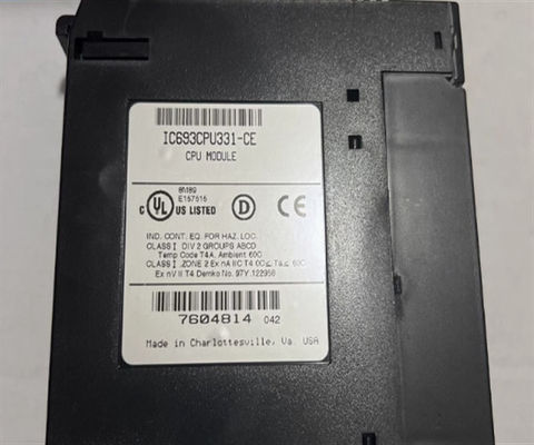 GE-Fanuc IC693CPU350CF CPU Module Processador de módulo de CPU de fenda única