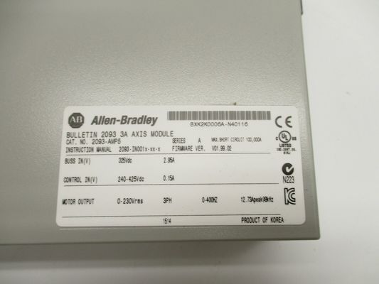ALLEN-BRADLEY 2093-AMP5 Kinetix 2000 Servo-Drive de vários eixos
