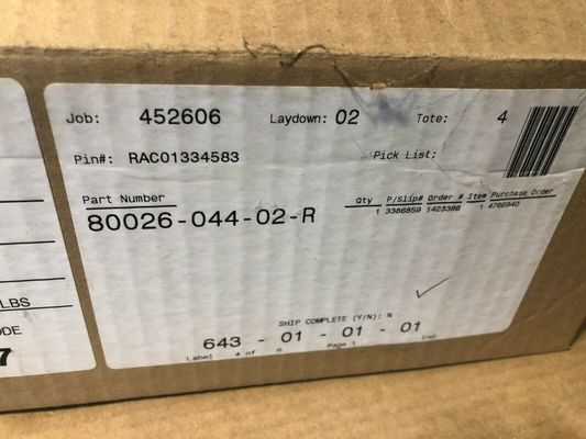 ALLEN-BRADLEY 80026-044-03-R PanelView Especificações do terminal padrão