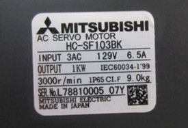 Mitsubishi AC servomotor HC-SFS103B Amplificadores operacionais Servomotor industrial