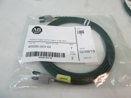 ALLEN-BRADLEY 80026-053-02 Cabo duplex de fibra óptica 6M