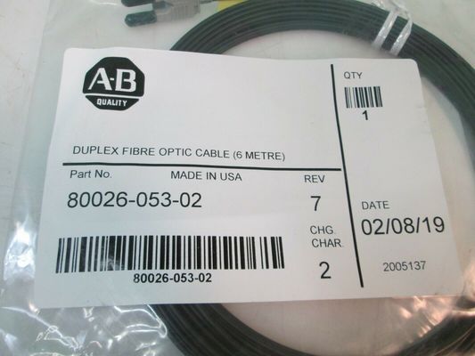 ALLEN-BRADLEY 80026-053-02 Cabo duplex de fibra óptica 6M